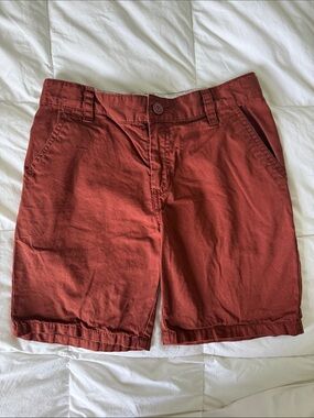 Cat & Jack Youth Boys Burgundy Red Shorts Size 10